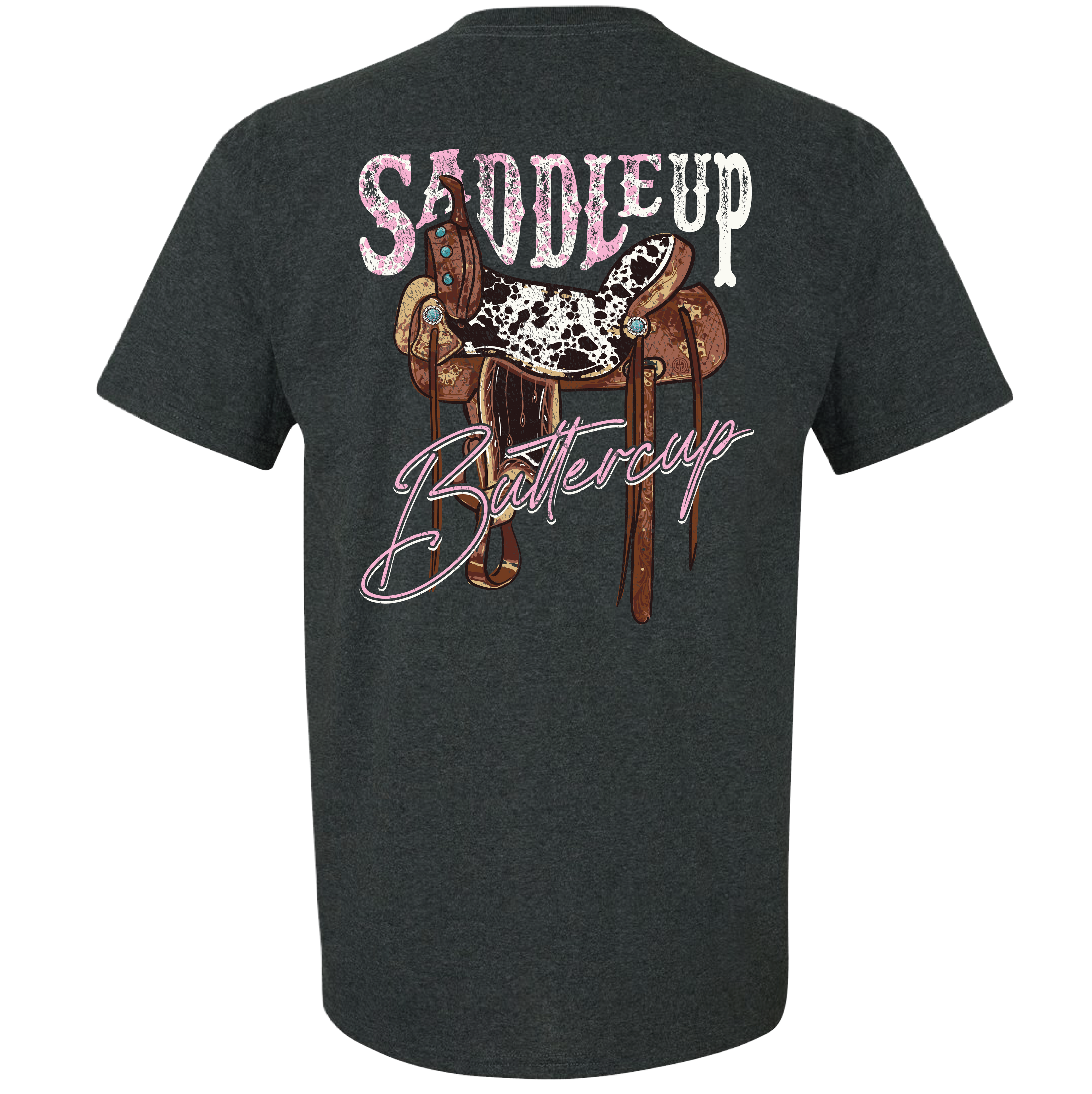 2717 Saddle Up SS Dark Heather: Dark Heather