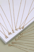Balloon Bubble Personalized Initial Necklace - L