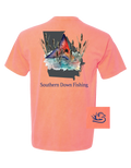 Southern Down Outfitters GA Redfish Comfort Color Tee
